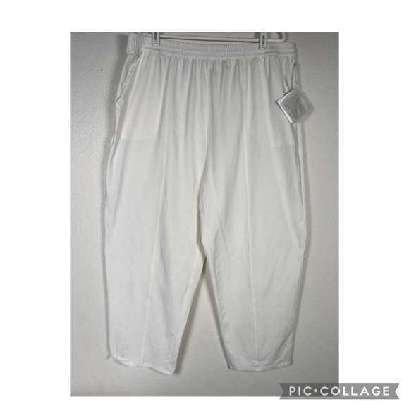NWT WynneLayers  Pants With Pockets White 1X - Picture 3 of 14
